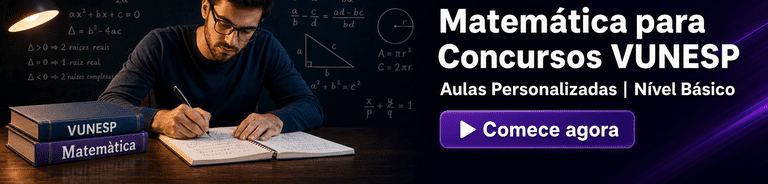 Aulas de Matemática para Concursos Vunesp